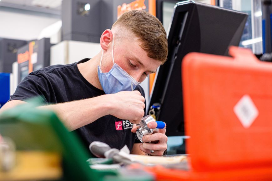 The Advanced Manufacturing Skills Academy at University of Wales Trinity Saint David (UWTSD) hosted the finals of Skills Competition Wales