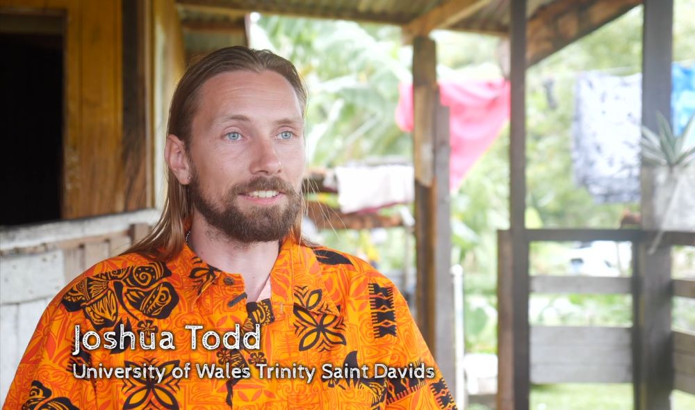 Joshua Todd on Think Pacific Fiji placement through Taith and Kath Griffiths