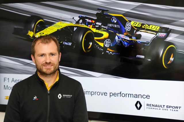 克里斯·布尔，雷诺F1车队首席空气动力学家